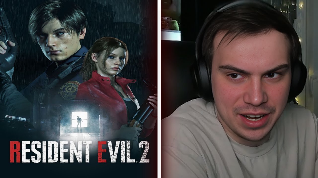 ГЛЕБ ИГРАЕТ В Resident Evil 2 (Леон) | Sasavot