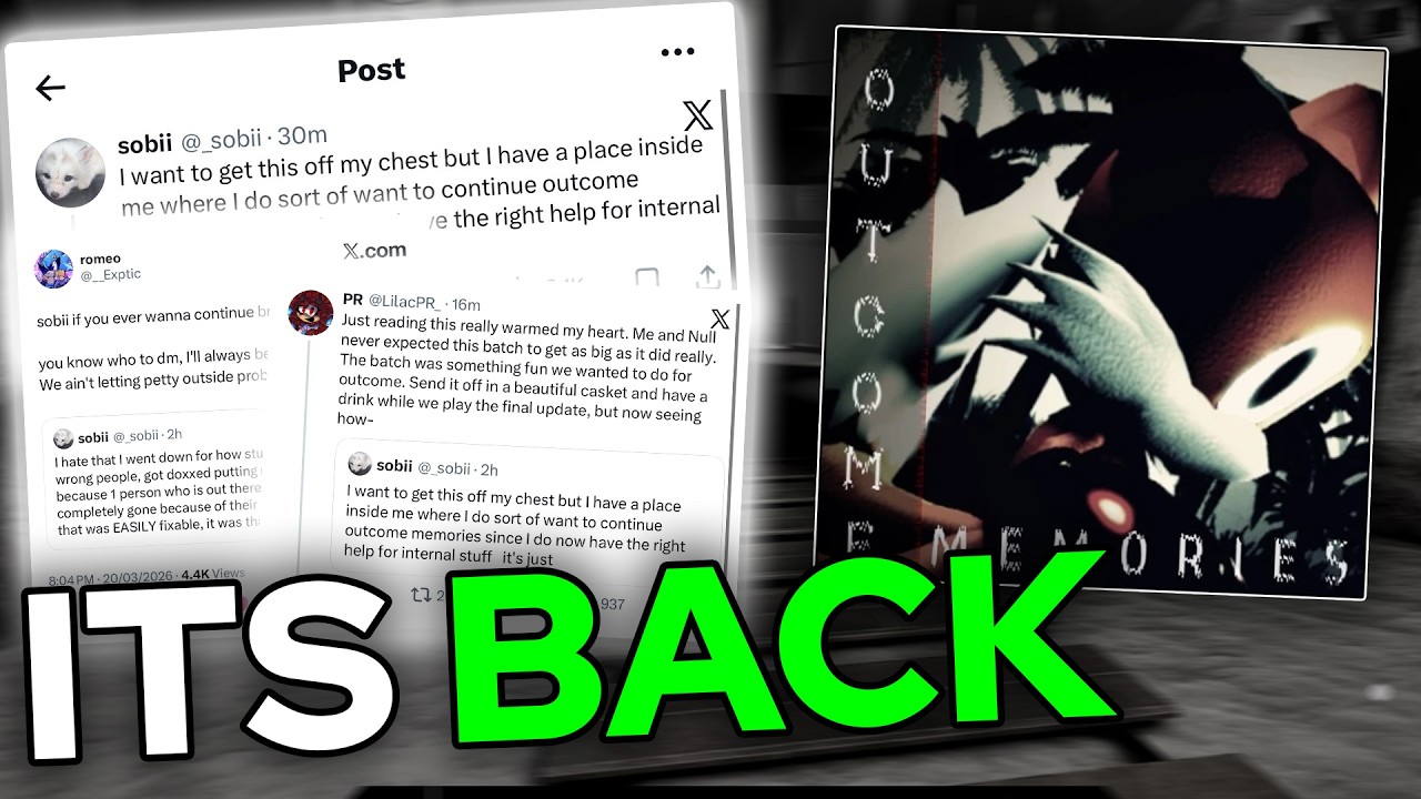 Игра Outcome Memories вернулась!? (Roblox)