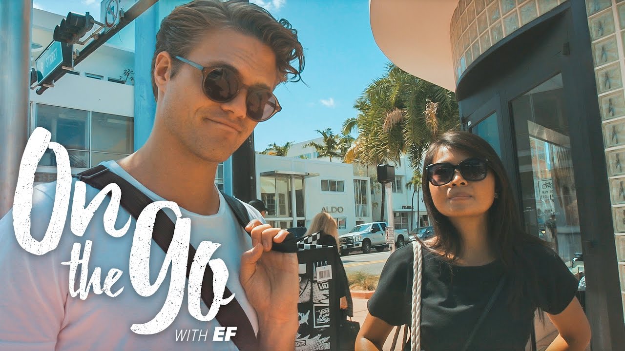 Filip shops 'til he drops in Miami Beach – On the go with EF #6