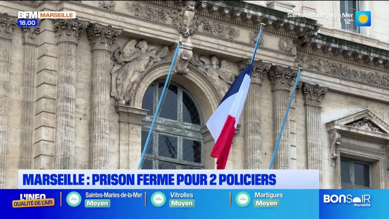 Marseille : de la prison ferme pour deux policiers