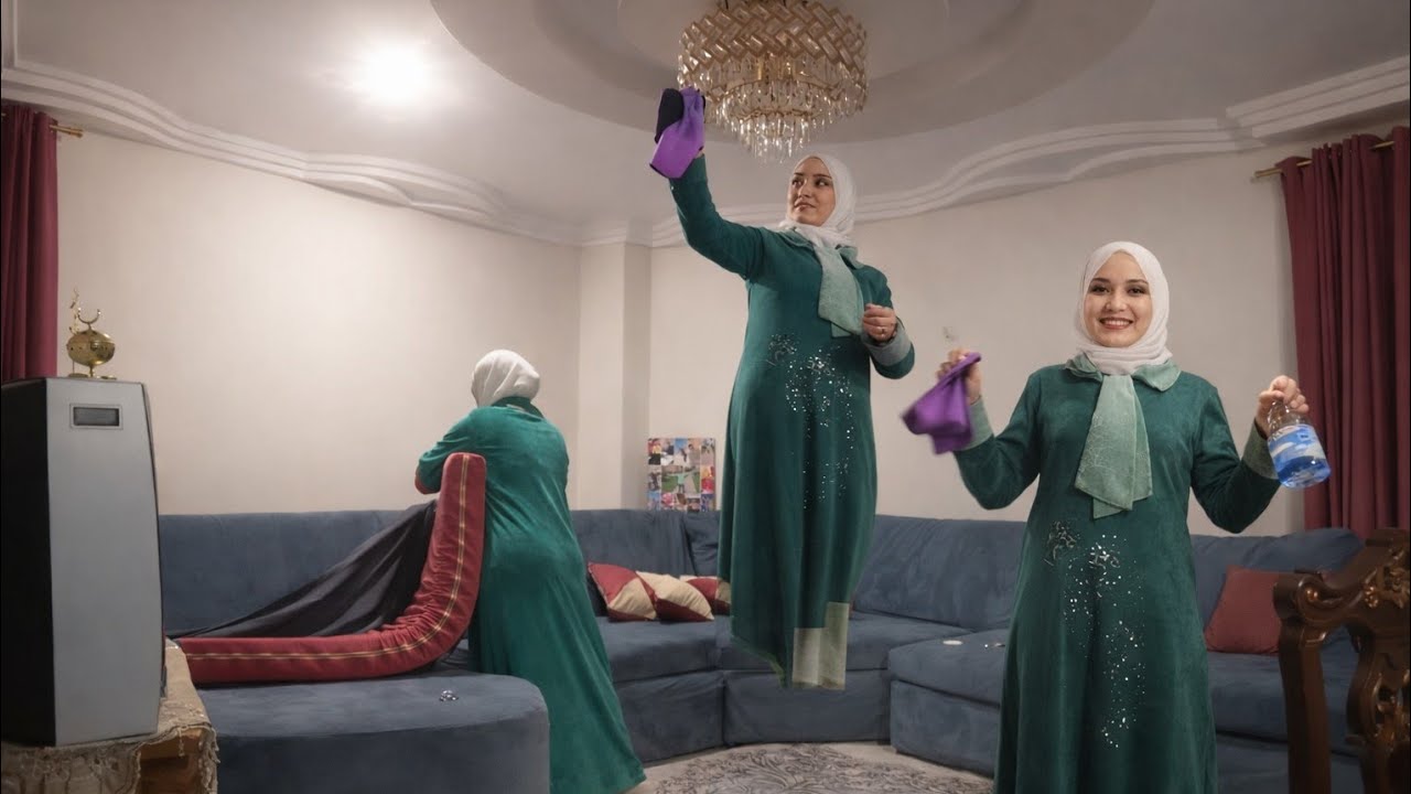 تنظيفات رمضان بجد مش هزار ✨ ترتيب عميق يريح القلب ويخلّي البيت يستقبل🌛 الشهر الكريم بطاقة جديدة