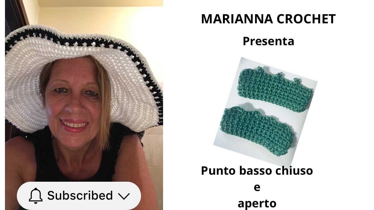 Guida uncinetto come realizzare &ldquo;Pioppiolino chiuso e aperto &ldquo;