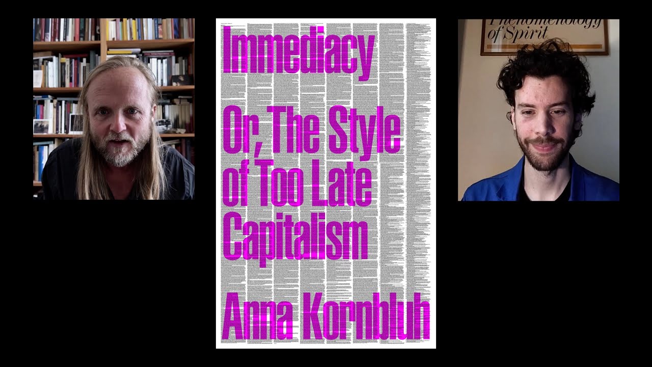 SPIRIT IS A BONE Episode 5 : Immediacy with Anna Kornbluh