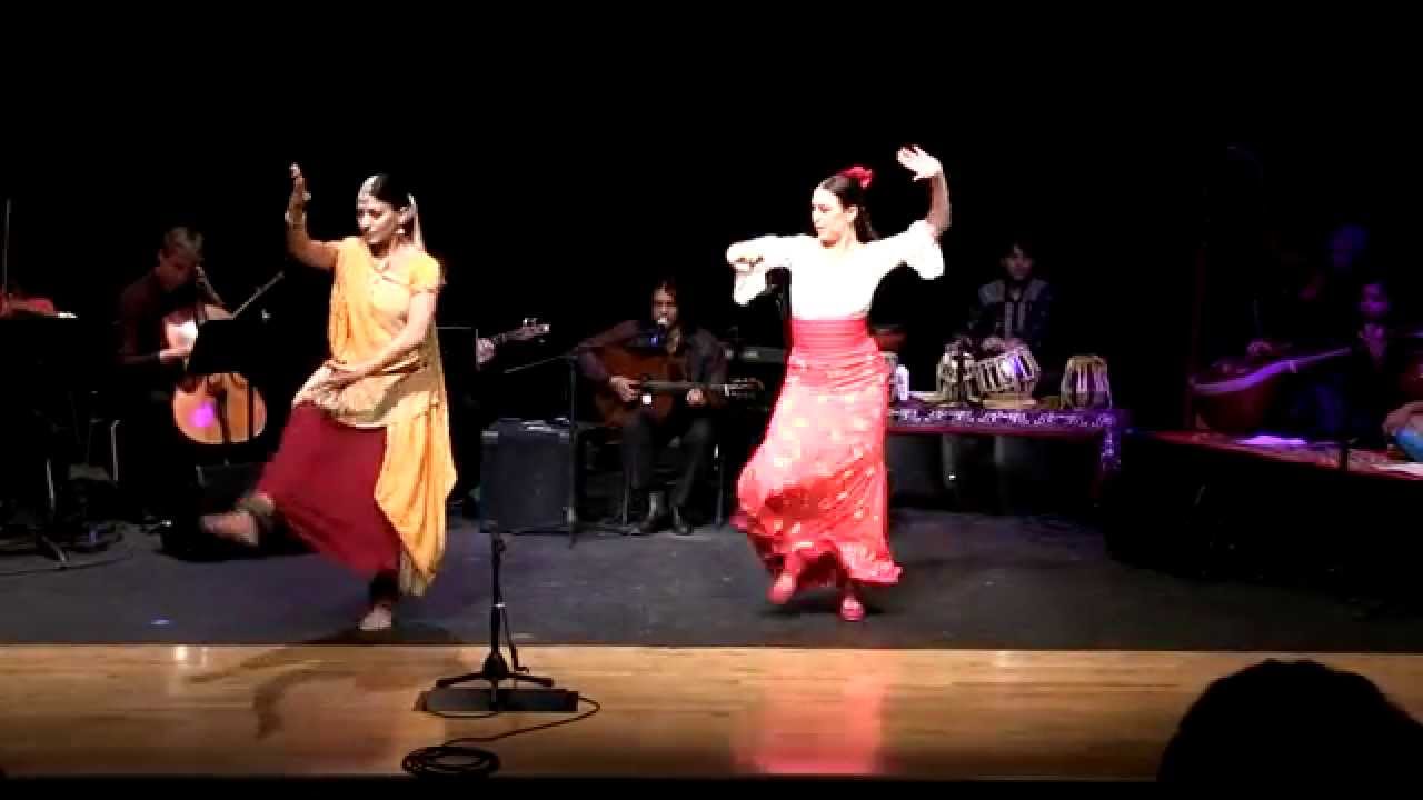 FLAMENCO INDIA - Flamenco dance and Indian dance-oliver rajamani