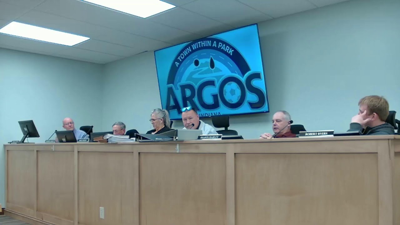 Argos Town Council Meeting Feb 11, 2026
