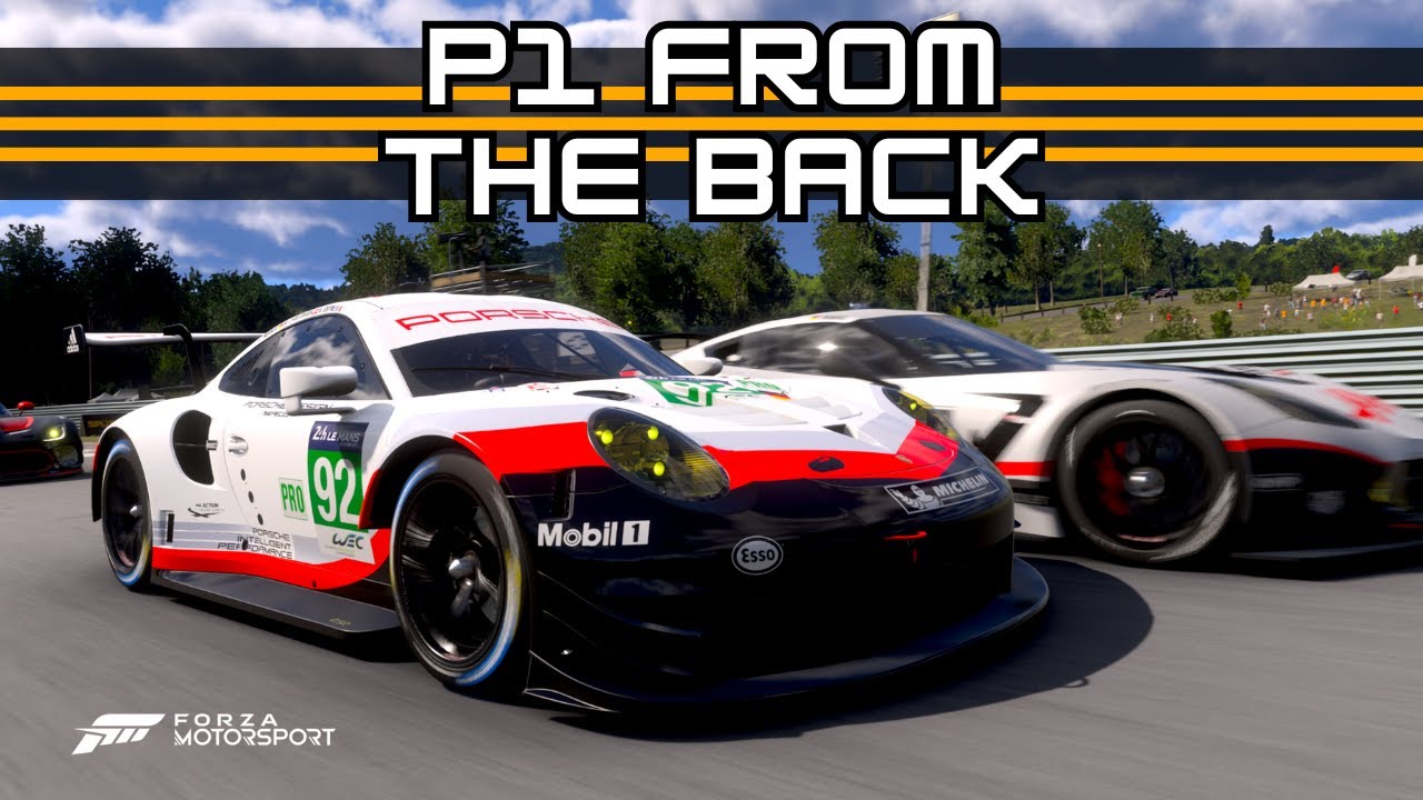 P1 from the very back 🥇 | Lime Rock Park | Porsche RSR | Forza Motorsport
