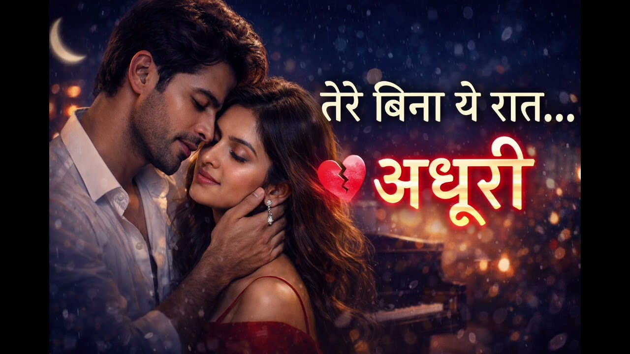 तेरे बिना ये रात अधूरी | Romantic Bollywood Ballad 2026 | Soulful Love Song | Heart Touching Voice