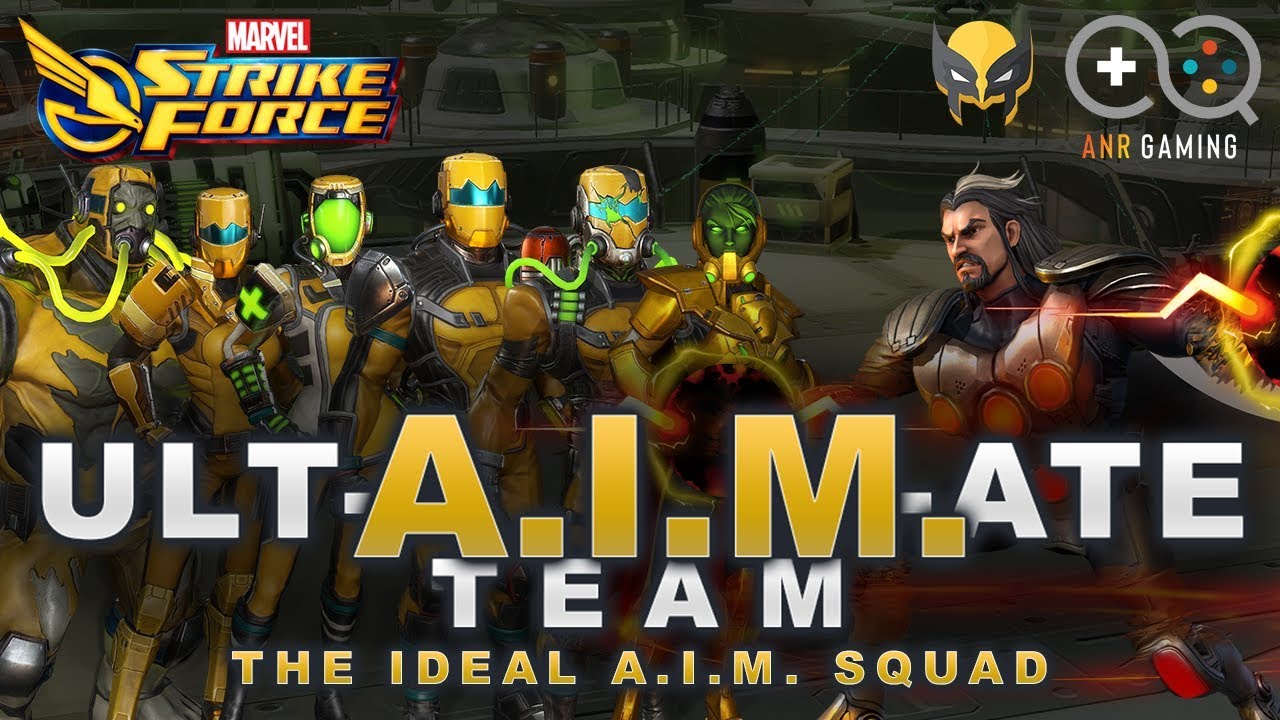 ULT-AIM-ATE TEAM! Best team after AIM rework (Marvel Strike Force)