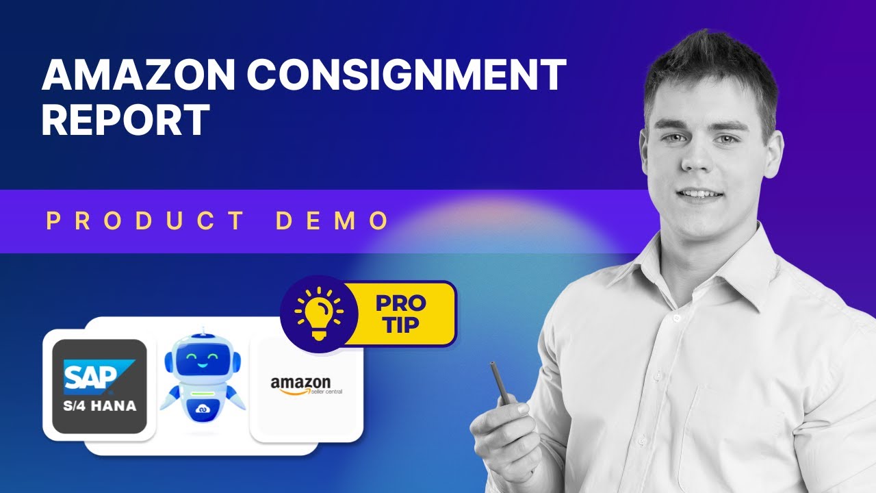 Amazon Consignment Report in SAP | Pro Tip for Seamless Integration | APPSeCONNECT Demo