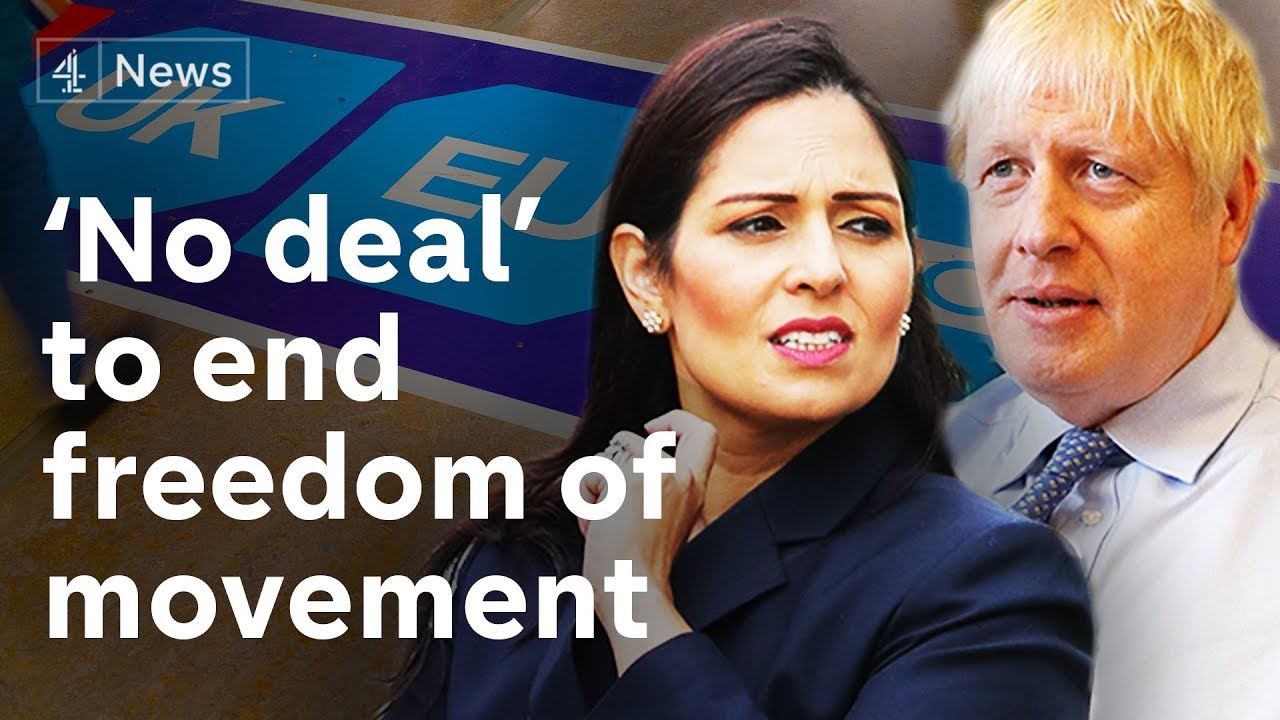 EU freedom of movement &ldquo;will end&rdquo; on&nbsp;day one of no-deal Brexit