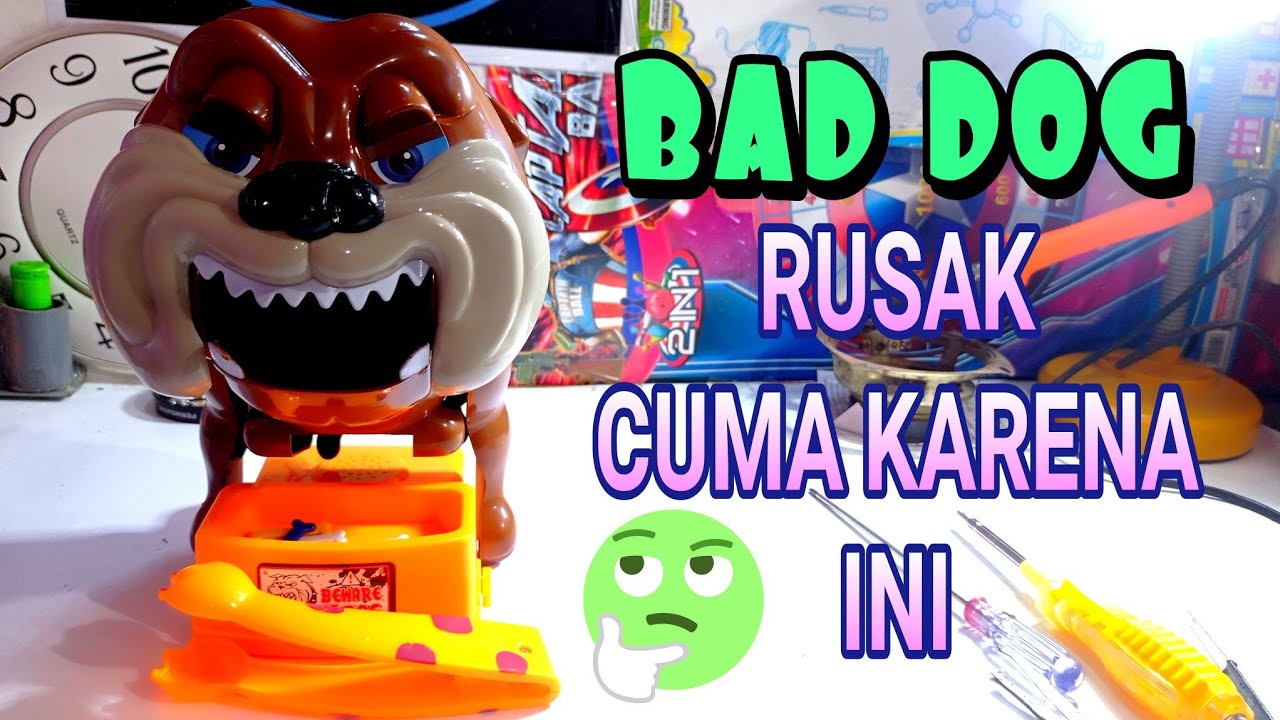 Cara Memperbaiki Mainan Bad Dog Yang Rusak