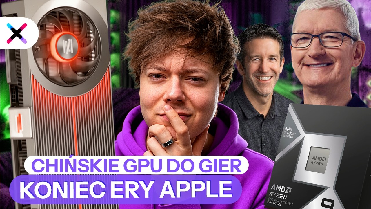 NVIDIA MA PROBLEM... CHIŃSKA KARTA GRAFICZNA NADCIĄGA! KONIEC APPLE JAKIE ZNAMY 🥵 TechNews 18