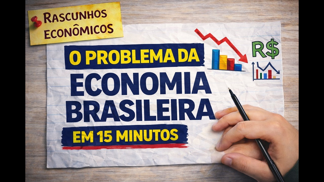 O PROBLEMA da ECONOMIA Brasileira em 15 Minutos