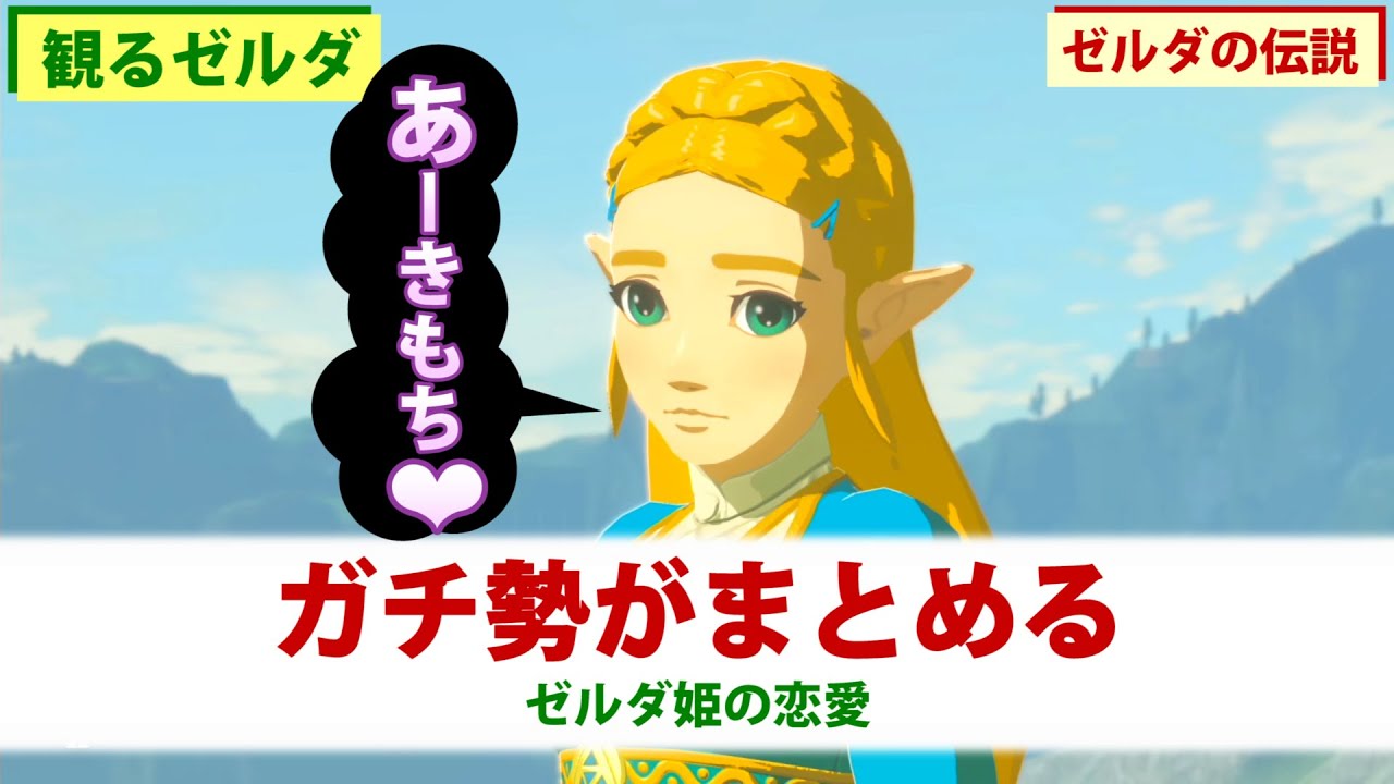 かわいいゼルダ姫の恋愛 ガチ勢まとめ(裏話)｜観るゼルダ