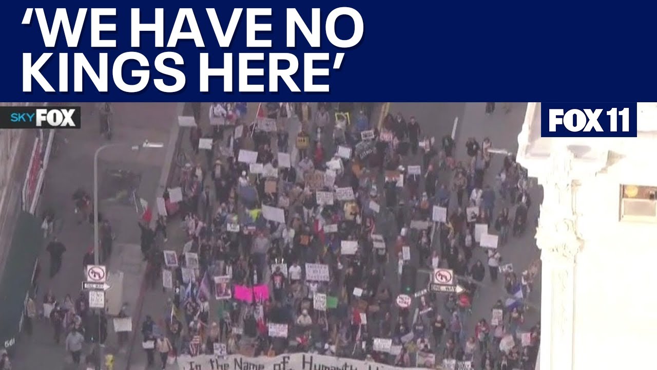 Trump 'Not My President' protests held in LA and various U.S. cities