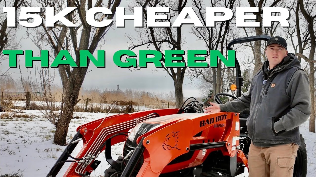Best Tractor for Small Acreage? Bad Boy 3026H Review After 2 Months. $15K Cheaper Than John Deere!