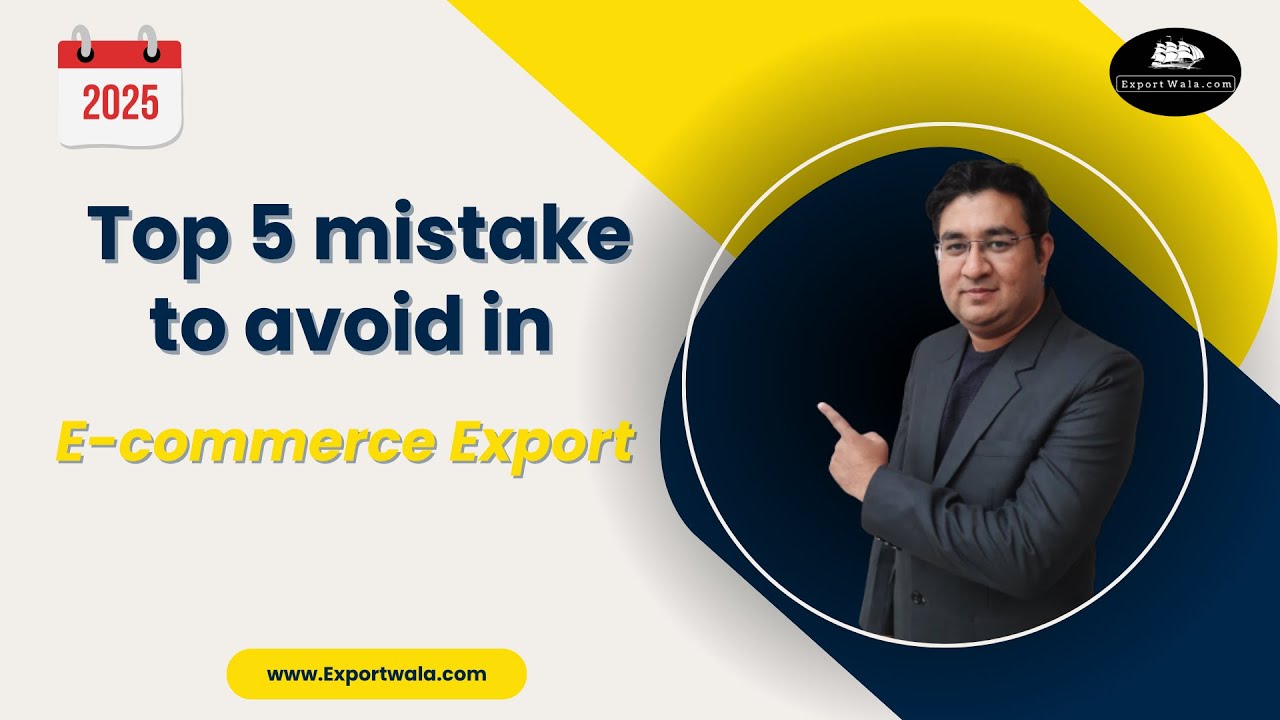 Top 5 Mistake to Avoid in E-commerce Export | Ankit Sahu | Hindi |