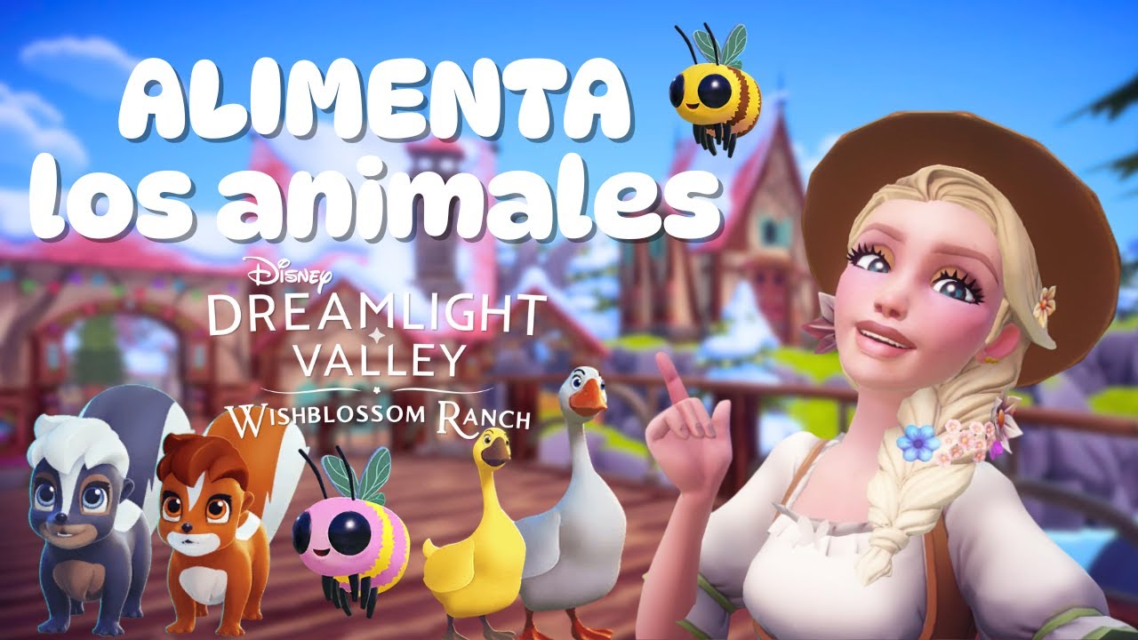 Como Alimentar Animales Del Rancho De Los Deseos // Disney Dreamlight Valley ✨​