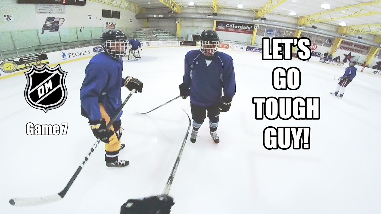 YOU WANT TO GO TOUGH GUY?? [GoPro Hockey 3 on 3 GAME 7]