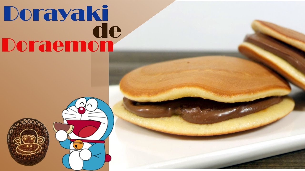 DORAYAKIS RELLENOS, 😍🍪😋 la  receta preferida de DORAEMON. Receta # 212