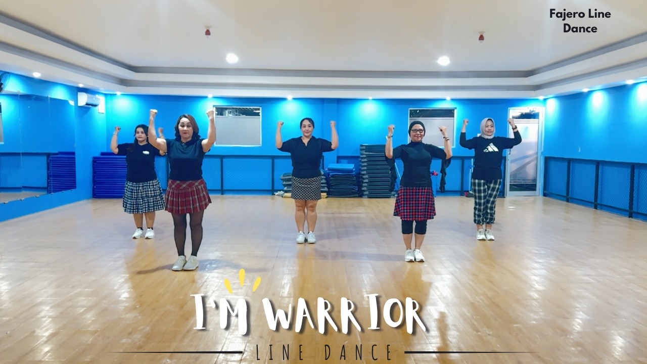 Я — Warrior Line Dance || Хореография: Гайтон Мунди (США) и Элайджа Уиллингем (США)