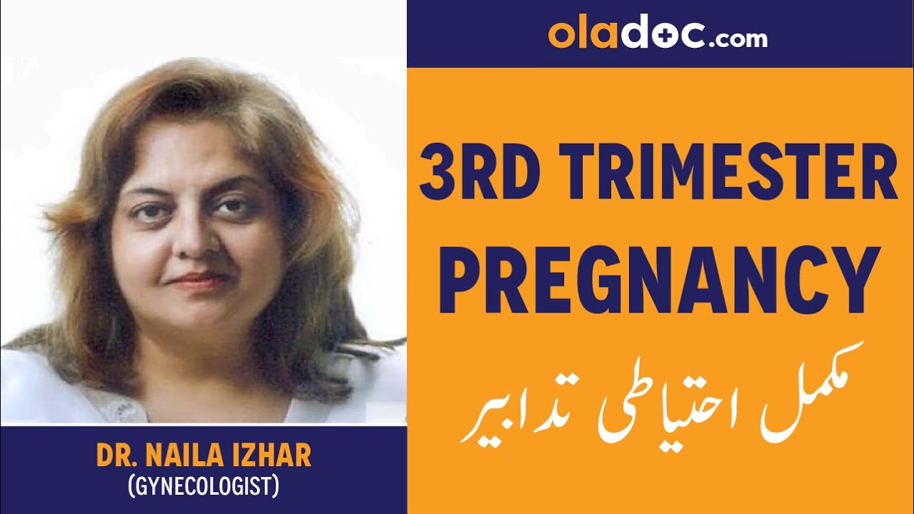 Pregnancy Third Trimester Urdu Hindi-Hamal Ke Akhri 3 Maah -Week By Week Pregnancy- Baby Development