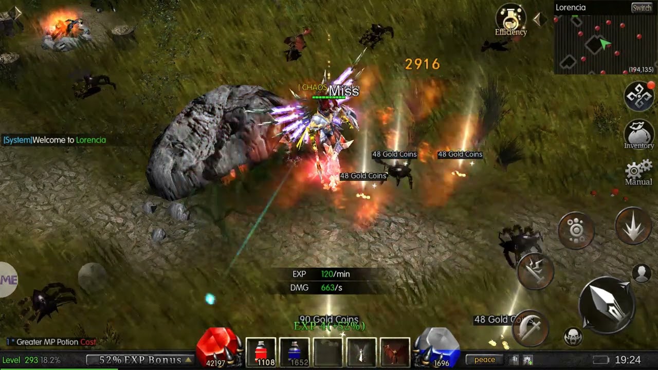 Flames of Destruction &mdash; MU Immortal Skill