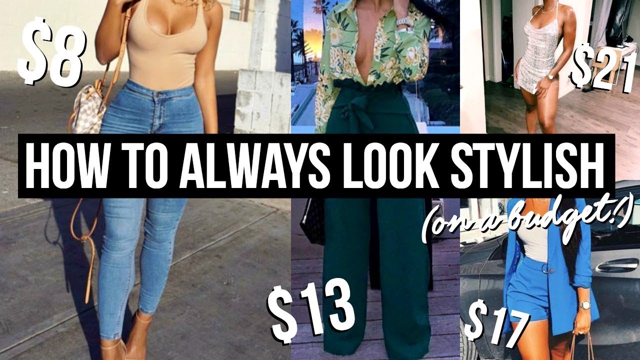 TOP 6 WARDROBE STAPLES ⇢ How To Put Outfits Together | Look Stylish and Expensive On A Budget!