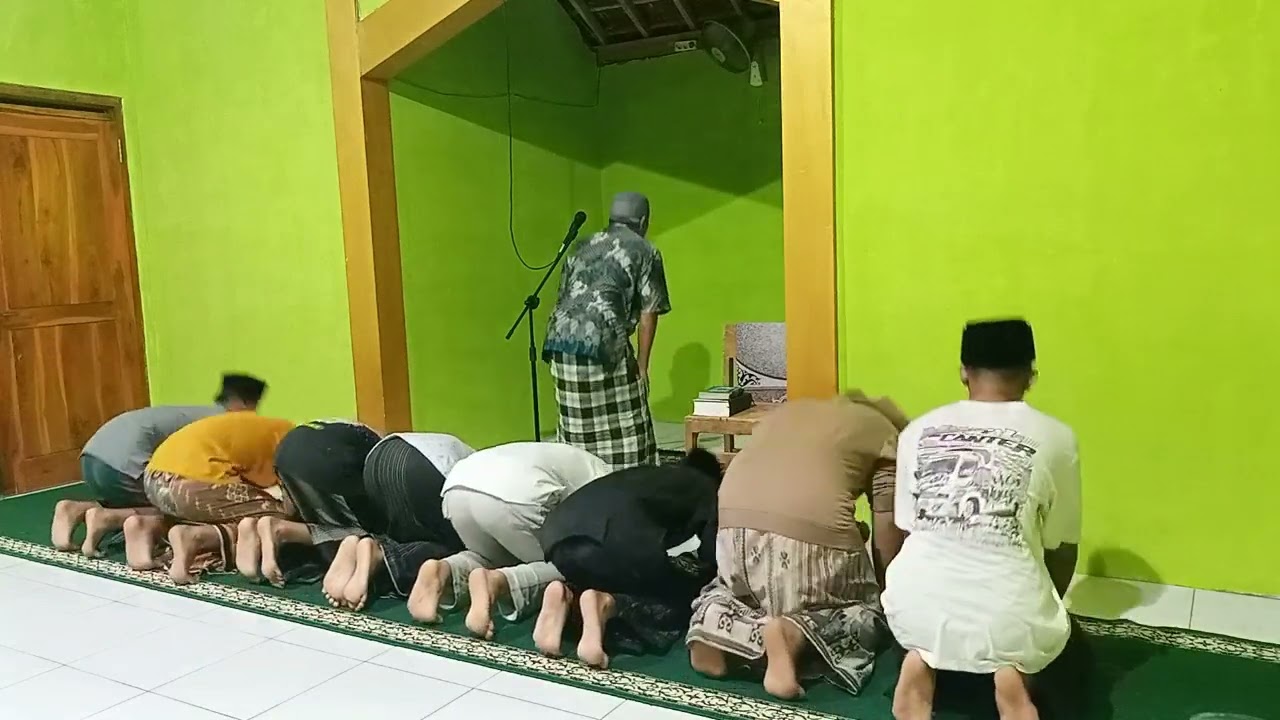 SHOLAT ISYAK DAN TARAWIH MALAM KE-23 22 MARET 2025