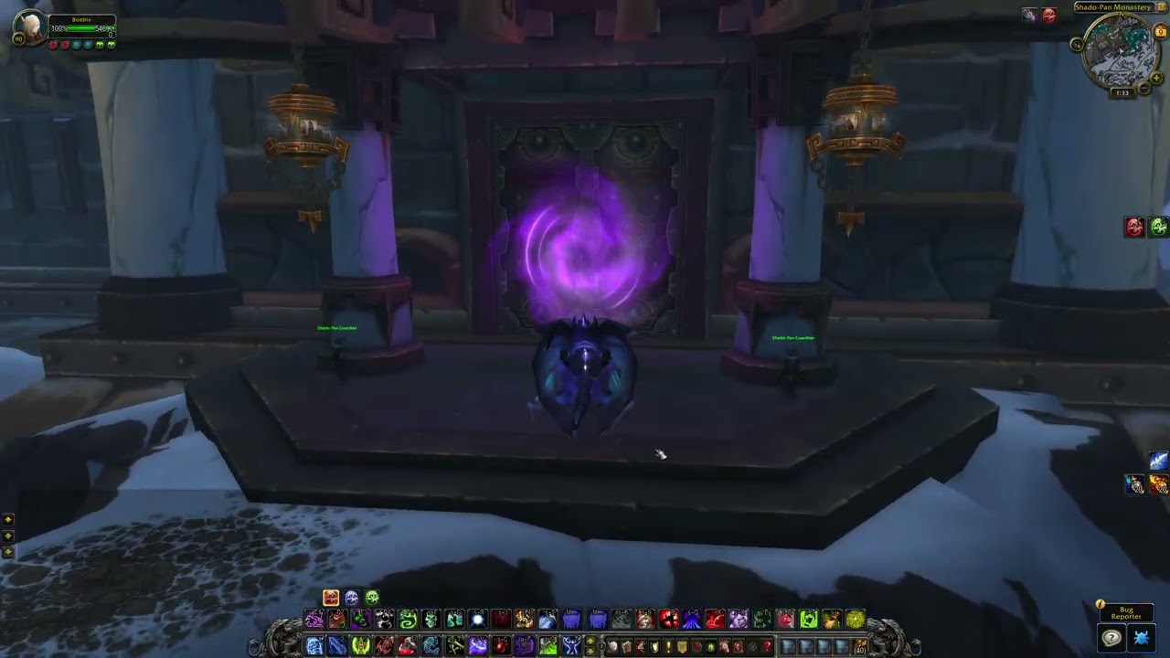 Shado-Pan Monastery Dungeon Entrance Location, WoW Mists of Pandaria Classic