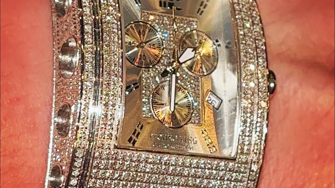 Mens Techno King Diamond Watch any Joe Rodeo 🥶