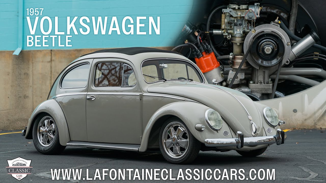Low and Slow 1957 Volkswagen OVAL Ragtop!