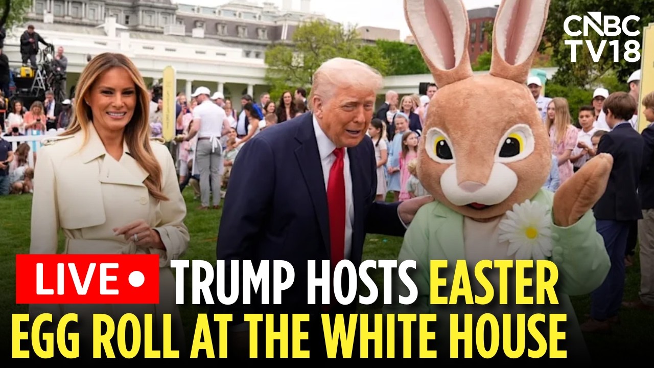 LIVE: Donald Trump & Melania Trump Host White House Easter Egg Roll 2026 | Donald Trump Live | N18G