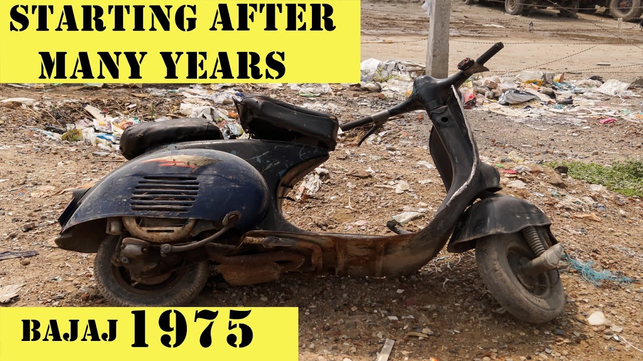 1975 Model Bajaj-150 starting | After a decade | NCR Motorcycles |