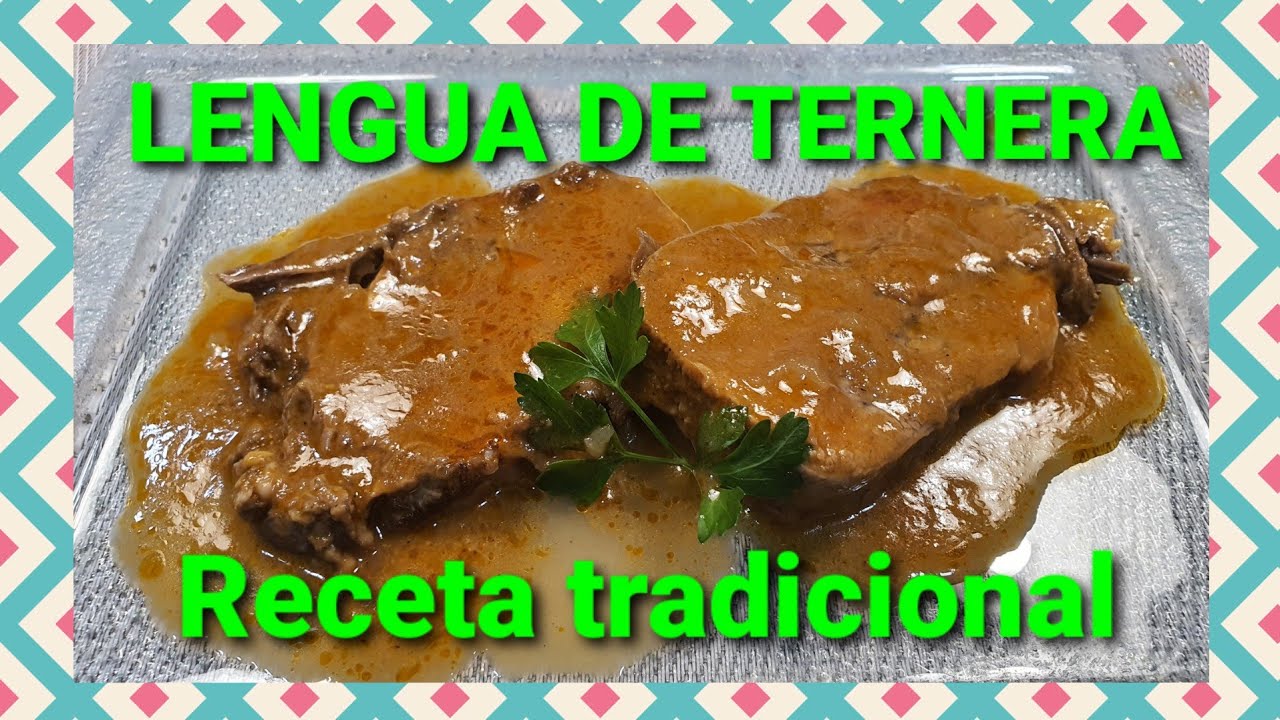LENGUA DE TERNERA ESTOFADA - LENGUA DE RES - FÁCIL Y RÁPIDO😲