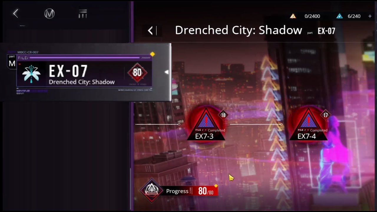 Dis Shadows EX-07 Drenched City: Shadow (80 Total Shadow Depth) | Path to Nowhere