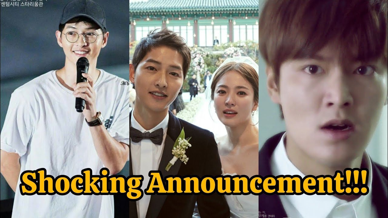 BREAKING: Song Joong-ki Finally Speaks on Song Hye-kyo –Lee Min-ho’s Reaction Leaves Fans Speechless