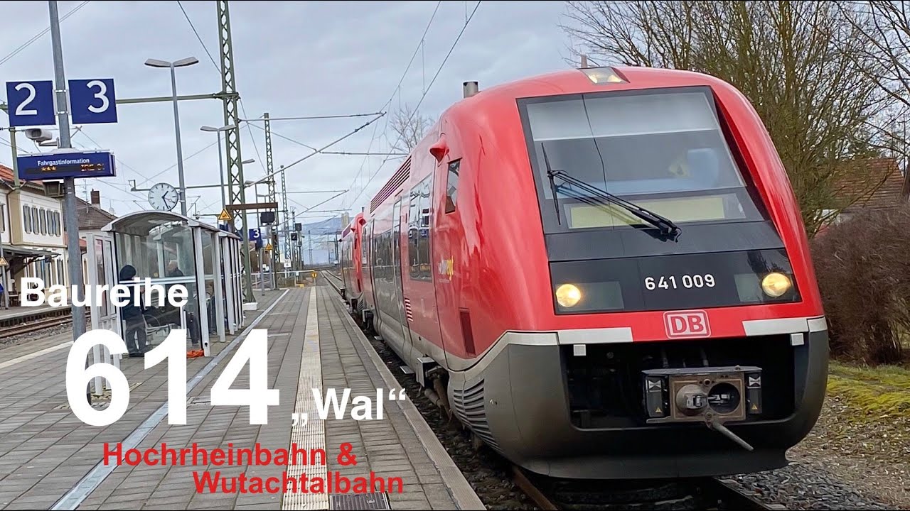 Die Baureihe 641 auf der Hochrheinbahn & Wutachtalbahn | DB Regio | Br 641 „Wal