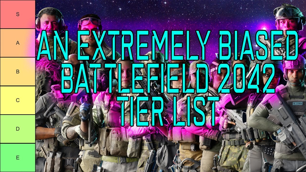 An Extremally Biased Battlefield 2042 Operator Tier List