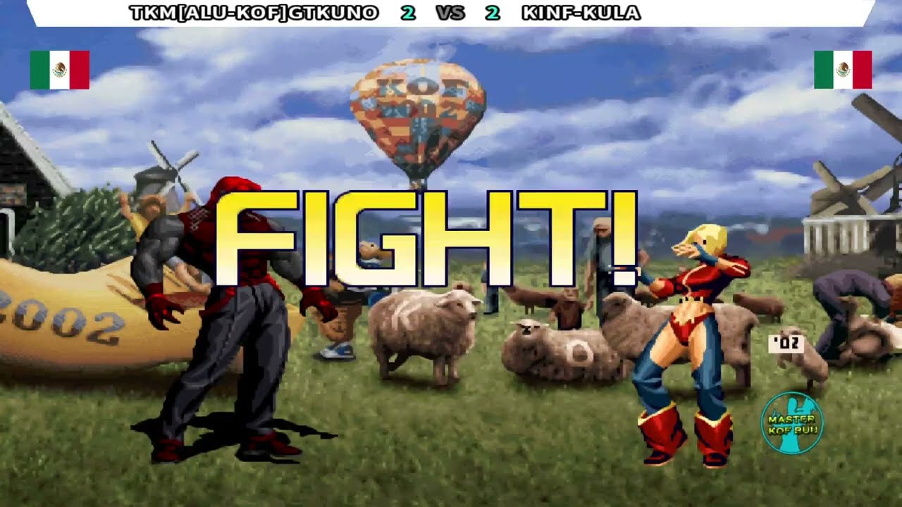 KOF 2002- KUNO CON RUGAL VS EL PODEROSO KULA