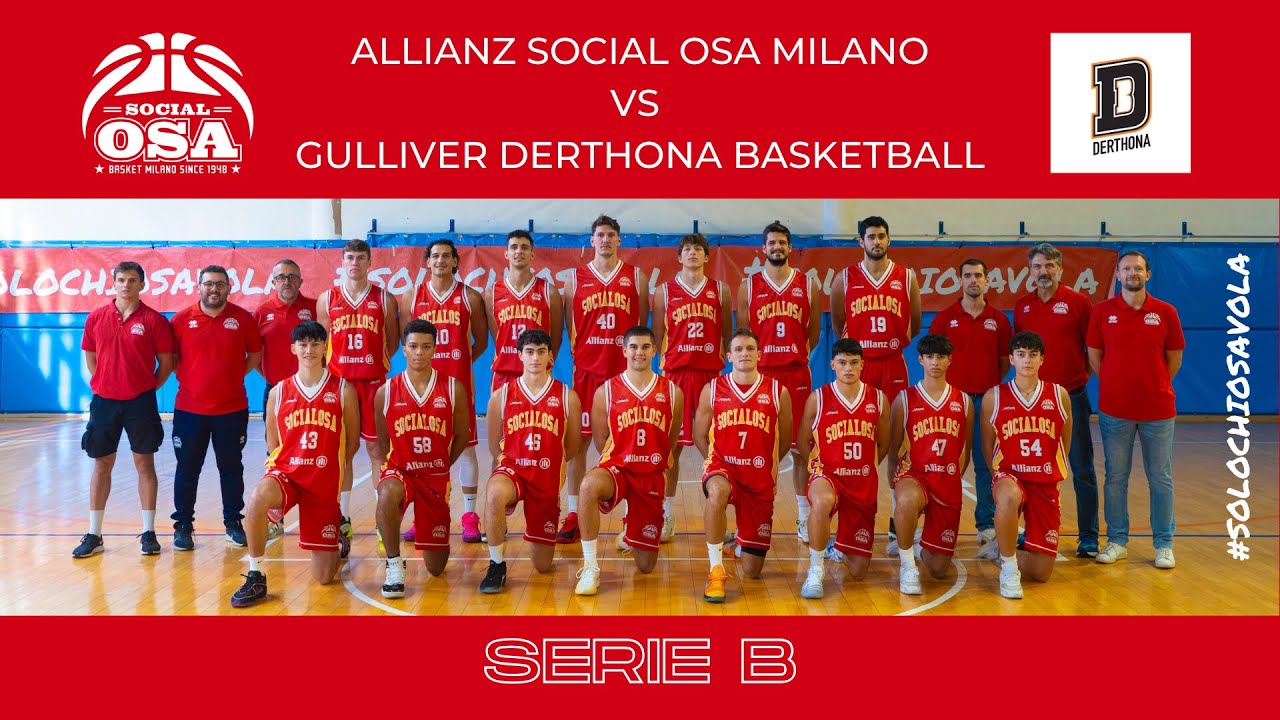 Allianz Social Osa Milano - Derthona Basketball | 2a Giornata Serie B Interreg. Conf Nord B