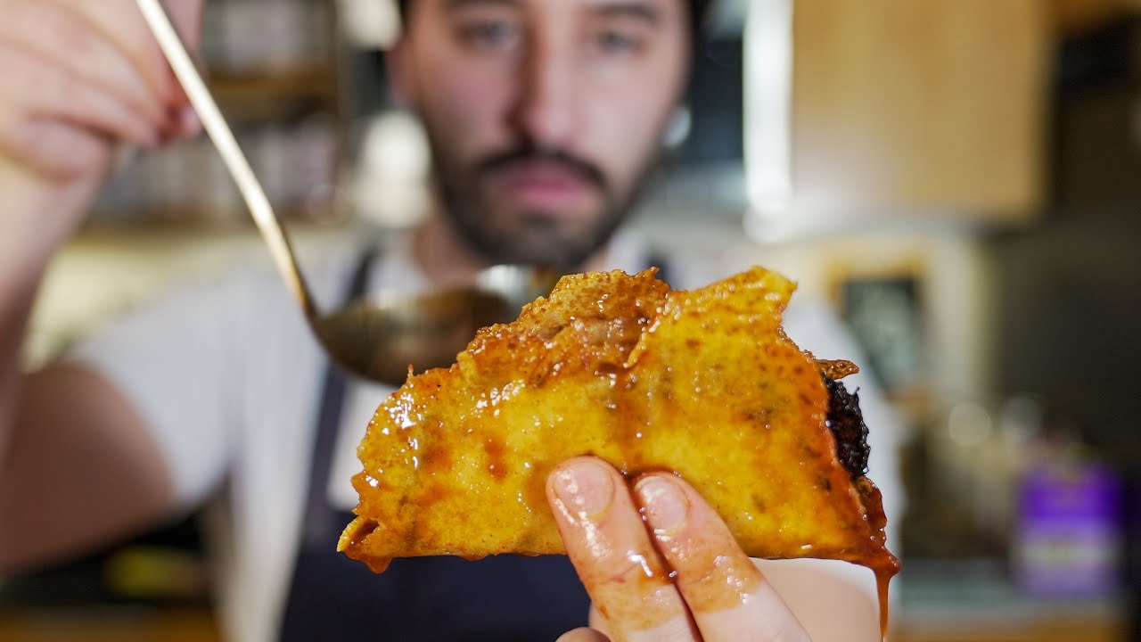 Birria Octopus Tacos