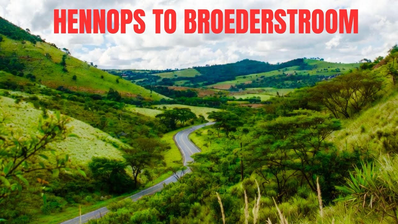 Driving through the curves and mountains of BROEDERSTROOM #HennopsPass #R511 #Broederstroom #Gauteng