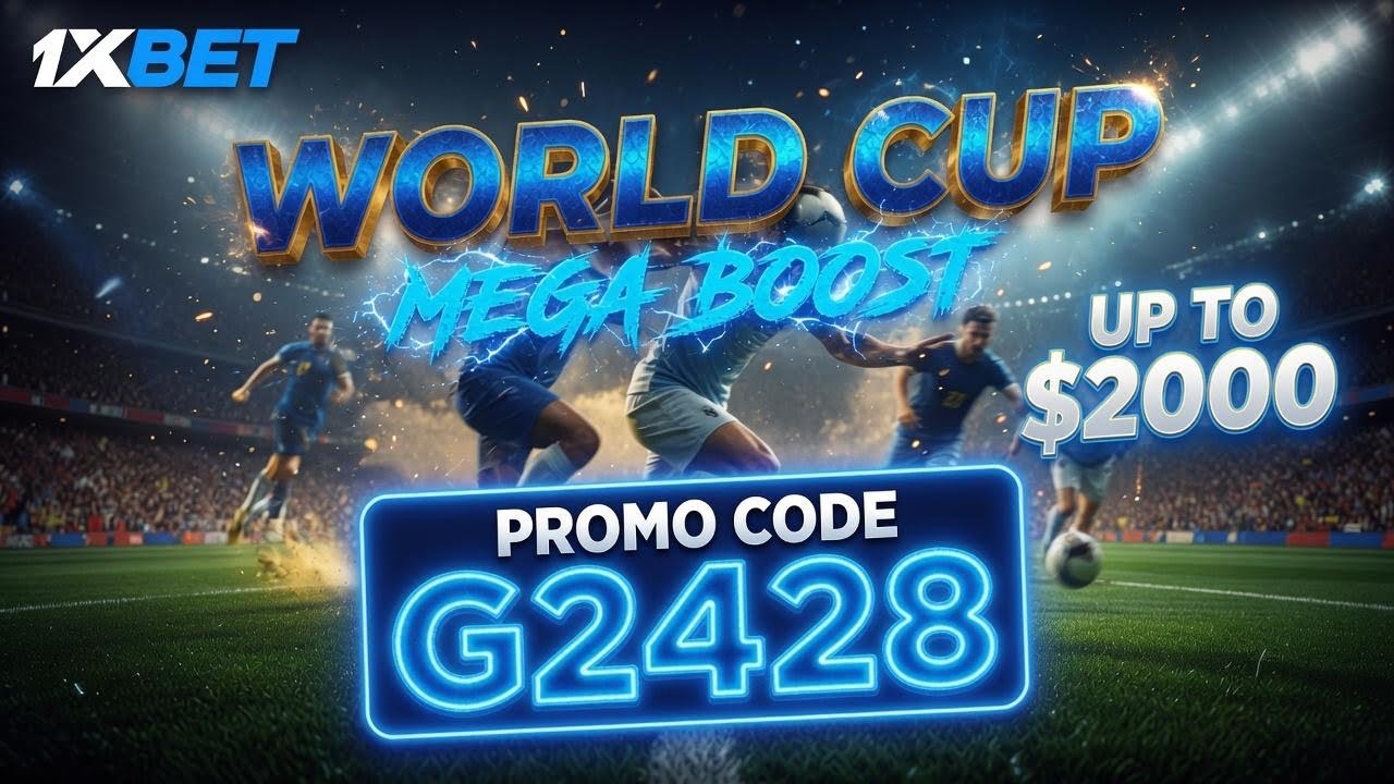 1XBET PROMO CODE G2428 🔥 | UNLOCK 500% BONUS + FREE BETS | FULL GUIDE 2026 