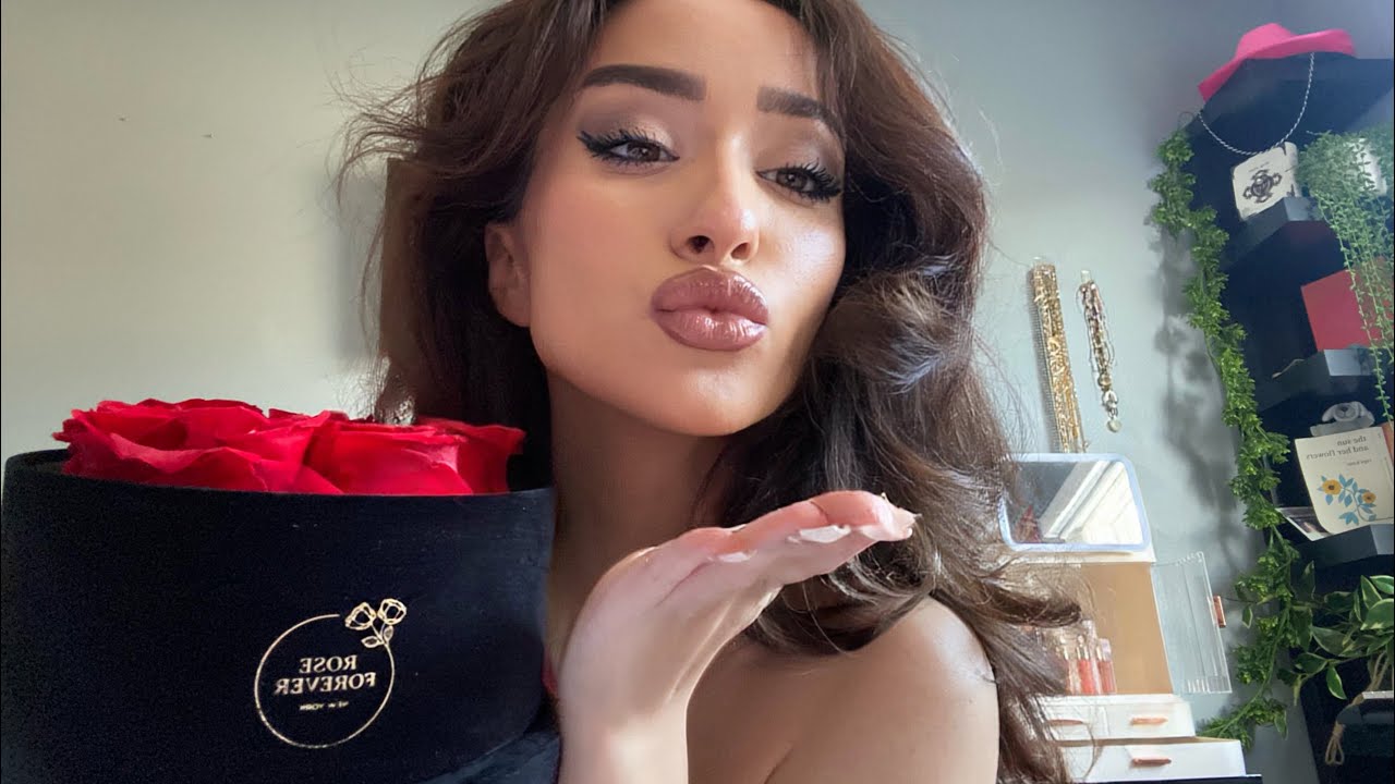asmr in spanglish |  Valentines Rose Forever | ❤️