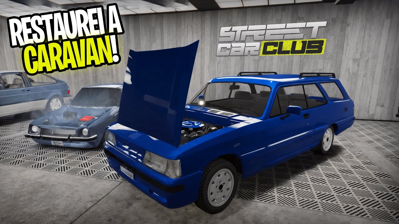 Restaurei uma CARAVAN abandonada na minha nova GARAGEM VIP! Street CarClub RP