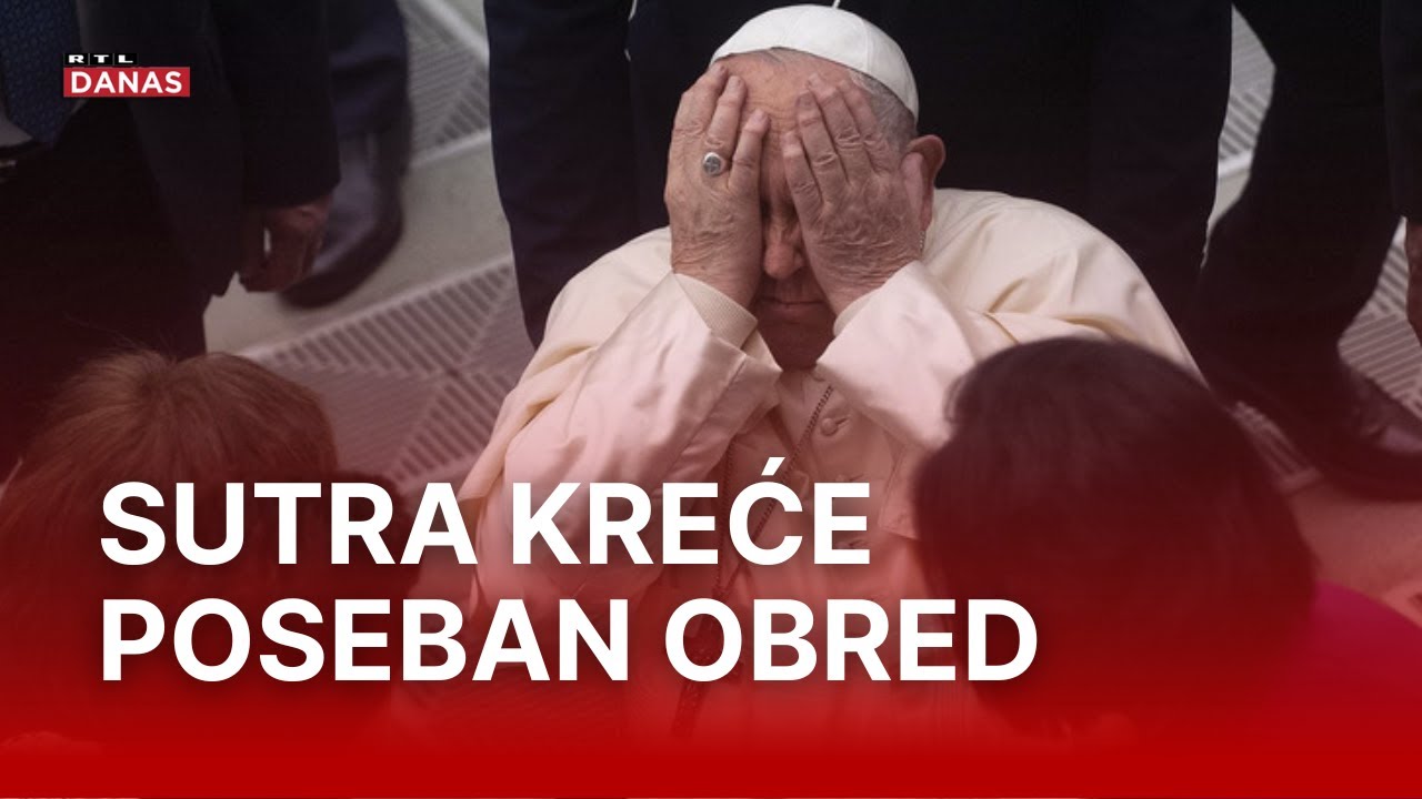 Papa Franjo se šalio i oko svog groba: 'Kako napreduje uređenje mog malog apartmana?' | RTL Danas