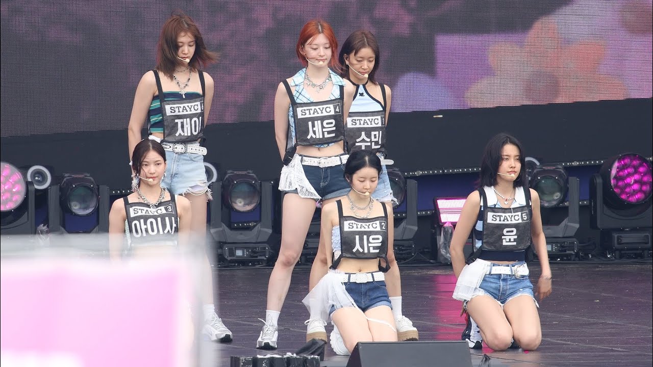 250804 스테이씨(STAYC) - 카메라 리허설 4K 직캠 [울산서머페스티벌]