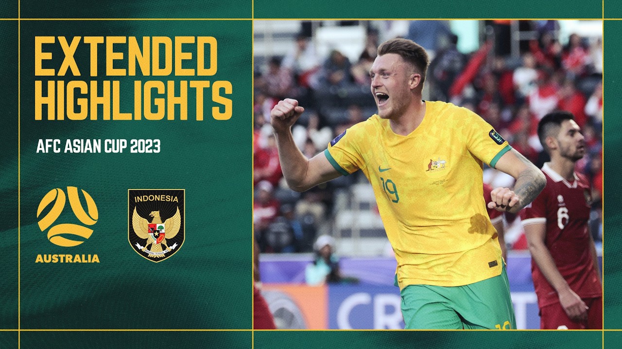 REWIND: 🇦🇺 Australia vs Indonesia 🇮🇩 | Extended Highlights | AFC Asian Cup Qatar 2023&trade;