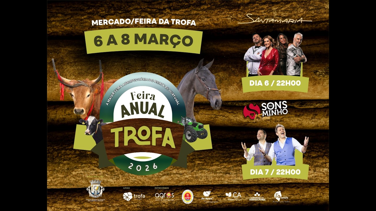 Doenças animais condicionam Feira Anual da Trofa